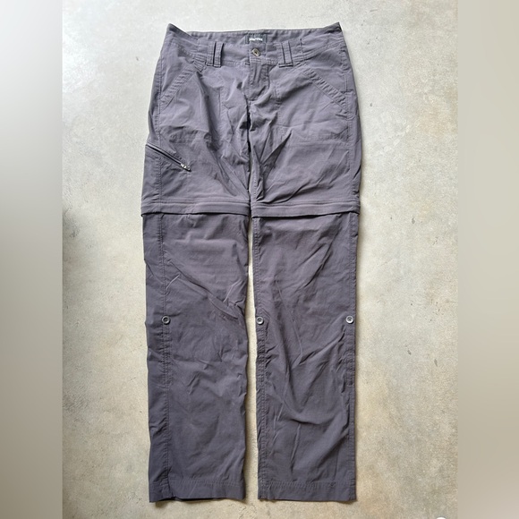 Marmot Gray Zip off Hiking Pants - Picture 1 of 6
